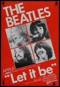 6r075 LET IT BE Finnish '70 The Beatles, John Lennon, Paul McCartney, Ringo Starr, George Harrison