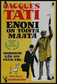 6r076 MON ONCLE Finnish R70s Jacques Tati as My Uncle, Mr. Hulot!