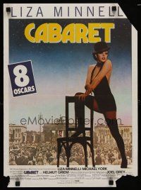 6r229 CABARET French 15x21 R70s Liza Minnelli sings & dances in Nazi Germany!
