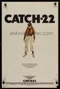 6r230 CATCH 22 French 15x21 '70 directed by Mike Nichols, based on the novel by Joseph Heller!