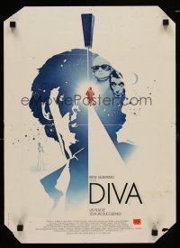 6r237 DIVA French 15x21 '82 Jean Jacques Beineix, Ferracci art, a new kind of French New Wave!