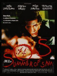 6r264 SUMMER OF SAM French 15x21 '99 Spike Lee directed, cool image of John Leguizamo!