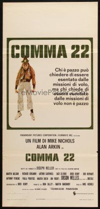 6r335 CATCH 22 Italian locandina '71 directed by Mike Nichols, based on the novel by Joseph Heller