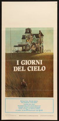 6r346 DAYS OF HEAVEN Italian locandina '79 Richard Gere, Brooke Adams, directed by Malick!