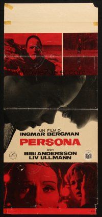 6r384 PERSONA Italian locandina '66 Liv Ullmann & Bibi Andersson, Ingmar Bergman classic!