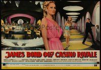 6r288 CASINO ROYALE Italian photobusta '67 Bouchet, Niven, sexy Ursula Andress in pink gown!