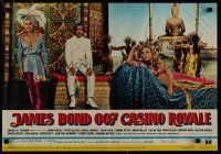 6r289 CASINO ROYALE Italian photobusta '67 David Niven, Ursula Andress, Balinese dancers!