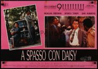 6r306 DRIVING MISS DAISY Italian photobusta '89 Morgan Freeman & Jessica Tandy, Dan Aykroyd!