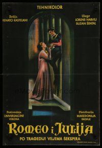 6r709 ROMEO & JULIET Yugoslavian '55 Laurence Harvey romancing Susan Shentall, Shakespeare!