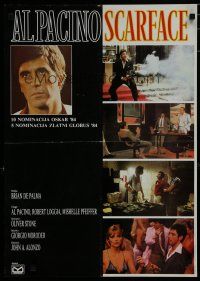 6r714 SCARFACE Yugoslavian '83 Al Pacino, Michelle Pfeiffer, Brian De Palma, Oliver Stone!
