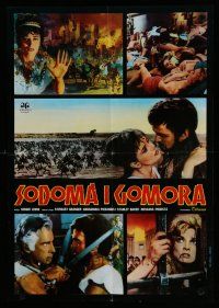6r721 SODOM & GOMORRAH Yugoslavian R80s Robert Aldrich, Pier Angeli, sinful cities!