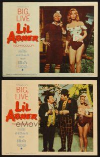 6s924 LI'L ABNER 2 LCs '59 full-length images of incredibly sexy Leslie Parrish as Daisy May!