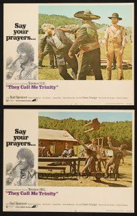 6s974 THEY CALL ME TRINITY 2 LCs '71 Terence Hill, Bud Spencer, spaghetti western!