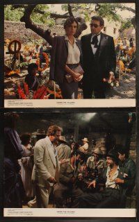 6s462 UNDER THE VOLCANO 8 color 11x14 stills '84 Albert Finney, Jacqueline Bisset, John Huston