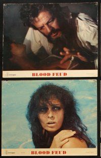 6s010 BLOOD FEUD 11 English LCs '80 Sophia Loren, Marcello Mastroianni, Lina Wertmuller