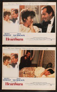 6s203 HEARTBURN 8 English LCs '86 Meryl Streep, Jack Nicholson, directed by Mike Nichols!
