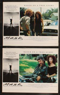 6s292 MASK 8 English LCs '85 Eric Stoltz, Cher & Sam Elliott, directed by Peter Bogdanovich!