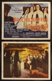 6s094 CARMELITES 8 LCs '60 French Catholic nuns Jeanne Moreau & Alida Valli!