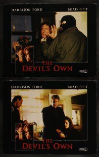 6s124 DEVIL'S OWN 8 LCs '97 Harrison Ford & Brad Pitt, trapped by destiny & bound by duty!