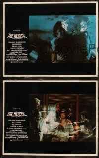 6s771 EXORCIST II: THE HERETIC 3 color LCs '77 Linda Blair, Louise Fletcher, Max Von Sydow, Boorman