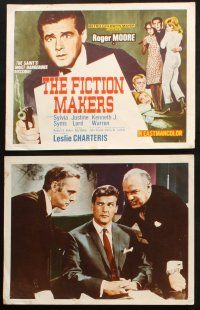 6s028 FICTION MAKERS 8 int'l LCs '67 Roger Moore as Leslie Charteris' The Saint!