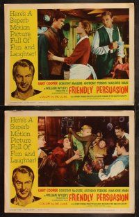 6s173 FRIENDLY PERSUASION 8 LCs R61 Gary Cooper in a movie that will pleasure you in a hundred ways!
