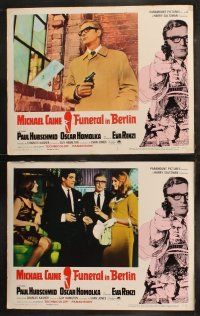 6s524 FUNERAL IN BERLIN 7 LCs '67 Michael Caine, Eva Renzi, directed by Guy Hamilton!