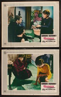 6s176 GAMES 8 LCs '67 Simone Signoret, James Caan, Katharine Ross!