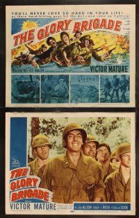 6s178 GLORY BRIGADE 8 LCs '53 Victor Mature & Lee Marvin in Korean War!