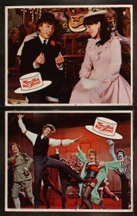 6s196 HALF A SIXPENCE 8 LCs '68 wacky smiling Tommy Steele dancing, from H.G. Wells novel!