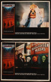 6s697 HALLOWEEN III 4 LCs '82 Season of the Witch, horror sequel, cool horror images!