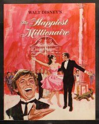 6s201 HAPPIEST MILLIONAIRE 8 LCs '68 Disney, Fred MacMurray, Tommy Steele, Greer Garson