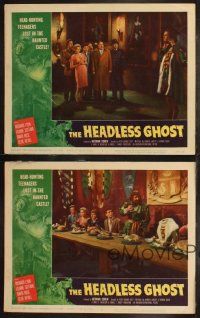 6s698 HEADLESS GHOST 4 LCs '59 head-hunting teenagers lost in the haunted castle!