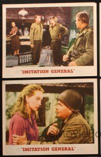 6s624 IMITATION GENERAL 5 LCs '58 soldiers Glenn Ford & Red Buttons + sexy Taina Elg!