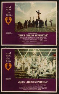 6s239 JESUS CHRIST SUPERSTAR 8 LCs '73 Ted Neeley, Andrew Lloyd Webber religious musical