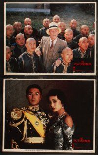 6s260 LAST EMPEROR 8 LCs '87 Bernardo Bertolucci epic, Chinese leader John Lone!