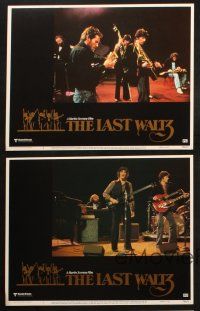 6s629 LAST WALTZ 5 LCs '78 Martin Scorsese, Robbie Robertson, The Band!