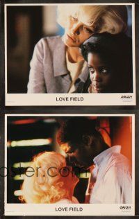6s274 LOVE FIELD 8 LCs '92 Michelle Pfeiffer & Dennis Haysbert in interracial romance!