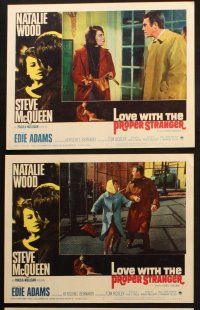 6s590 LOVE WITH THE PROPER STRANGER 6 LCs '64 Natalie Wood & Steve McQueen, sexy Edie Adams!