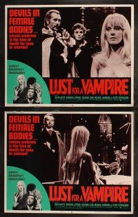 6s278 LUST FOR A VAMPIRE 8 LCs '71 wacky sexy devils in female bodies with the kiss of death!