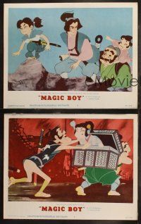 6s792 MAGIC BOY 3 LCs '60 Japanese animated ninja fantasy adventure, early anime!