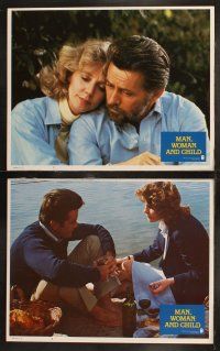 6s289 MAN, WOMAN & CHILD 8 LCs '83 Martin Sheen never knew he had a son, Blythe Danner!