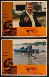 6s537 McQ 7 LCs '74 John Wayne is a busted cop, Diana Muldaur, directed by John Sturges!