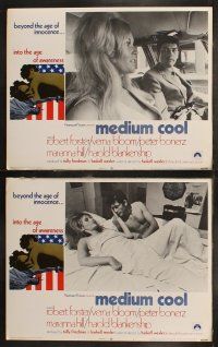 6s296 MEDIUM COOL 8 LCs '69 Haskell Wexler's X-rated 1960s counter-culture classic!