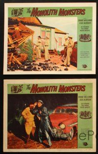 6s635 MONOLITH MONSTERS 5 LCs '57 Grant Williams, Lola Albright, cool sci-fi horror images!