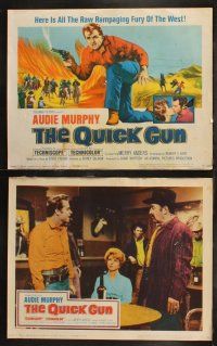 6s362 QUICK GUN 8 LCs '64 cowboy Audie Murphy in the raw rampaging fury of the West!