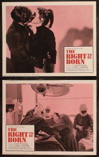 6s374 RIGHT TO BE BORN 8 LCs '66 clinically true to life story dealing with abortion!