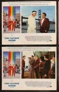 6s425 STAR TREK IV 8 LCs '87 Leonard Nimoy, William Shatner, DeForest Kelley, Doohan, San Francisco