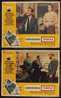6s737 TOPAZ 4 LCs '69 Alfred Hitchcock, Fredrick Stafford, John Vernon and Roscoe Lee Browne!