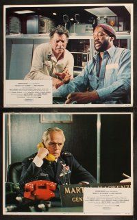 6s459 TWILIGHT'S LAST GLEAMING 8 LCs '77 Robert Aldrich directed, Burt Lancaster, Richard Widmark!